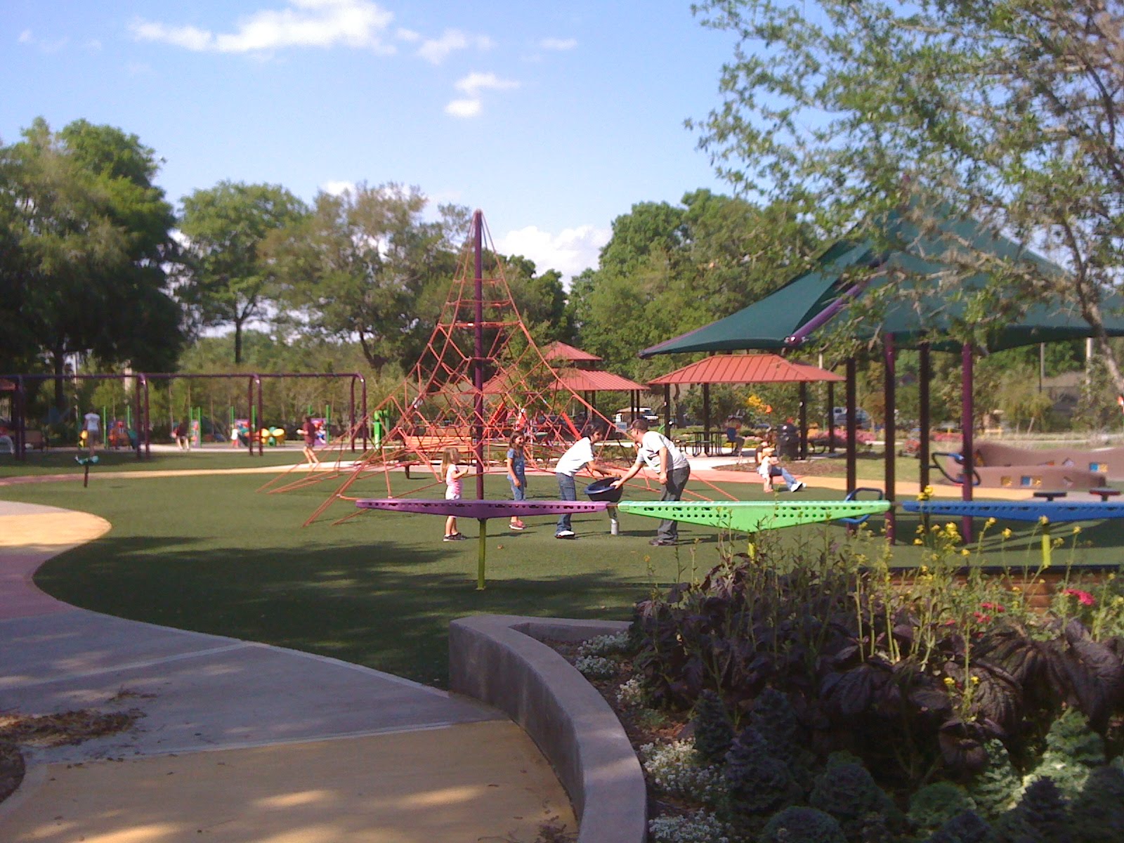 Glimpses of Gates' Common Ground Park in Lakeland!