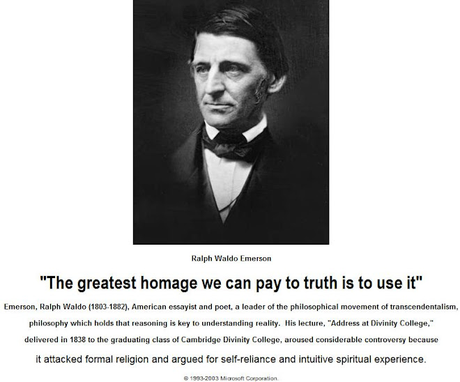 The greatest homage we can pay to truth is to use it