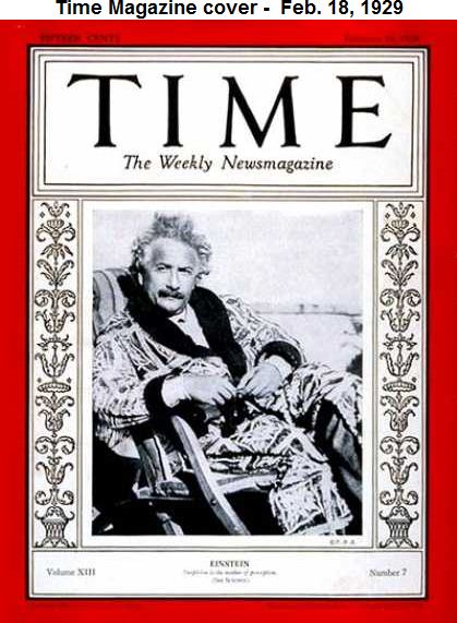 Time Magazine cover -  Feb. 18, 1929