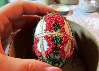 beaded faberge egg tutorial