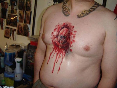 This tattoo would be great for heartburn jokes.