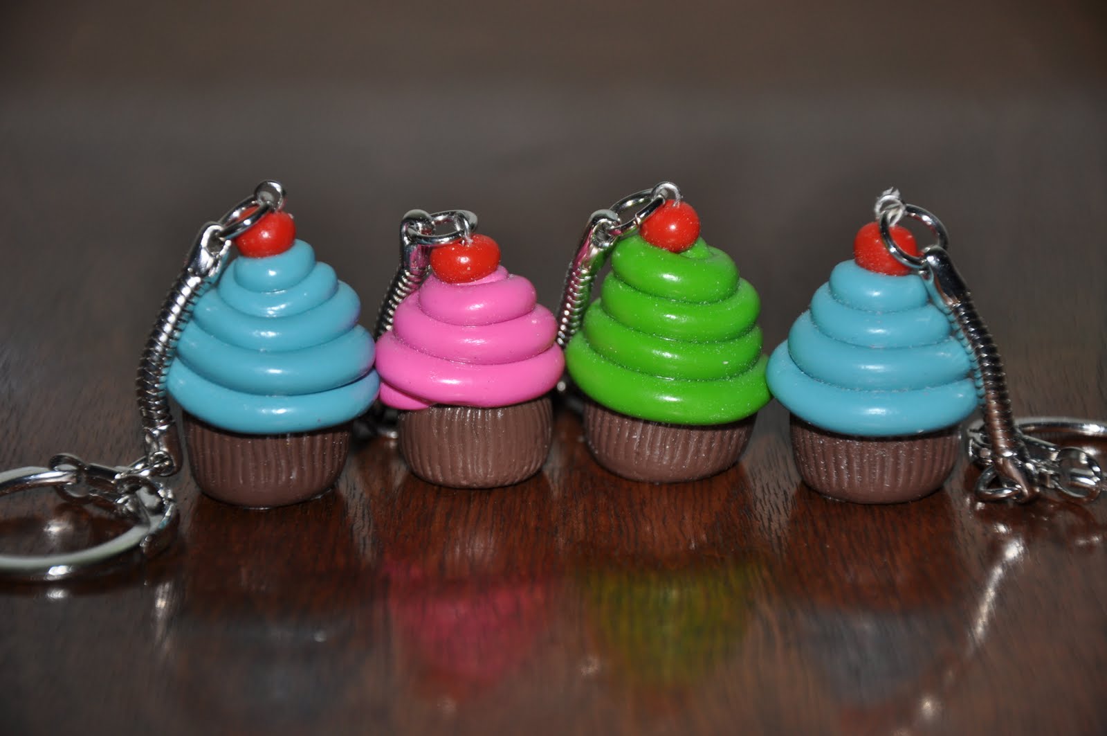 Sometimes I Craft Myself Cupcake Key Chains