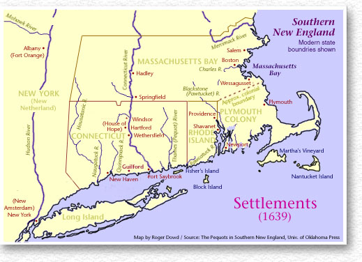 Obryadii00 Map Of Massachusetts Colony