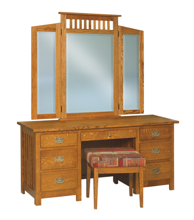 Retail Amish Furniture Vanity Flair with Amish Retail