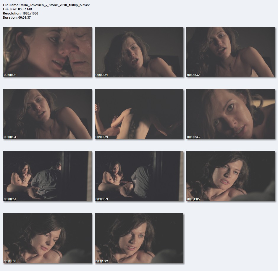 milla jovovich sex video