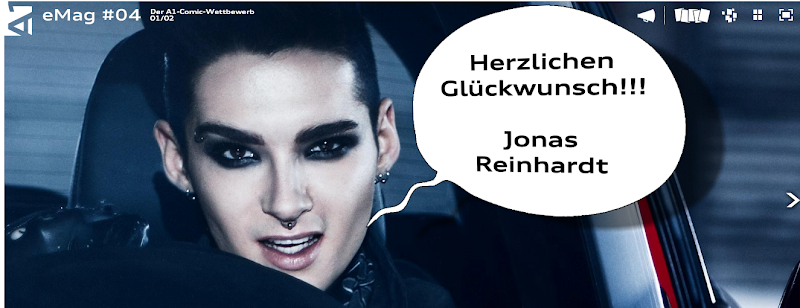 Banda desenhada da Audi A1