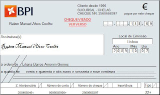 Ruben Coelho: Cheques