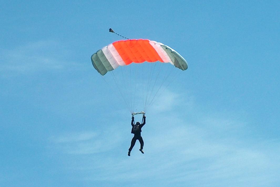 Haviksogen Ubi nihil est quod scribas, id ipsum scribitio Parachutespringen op Texel