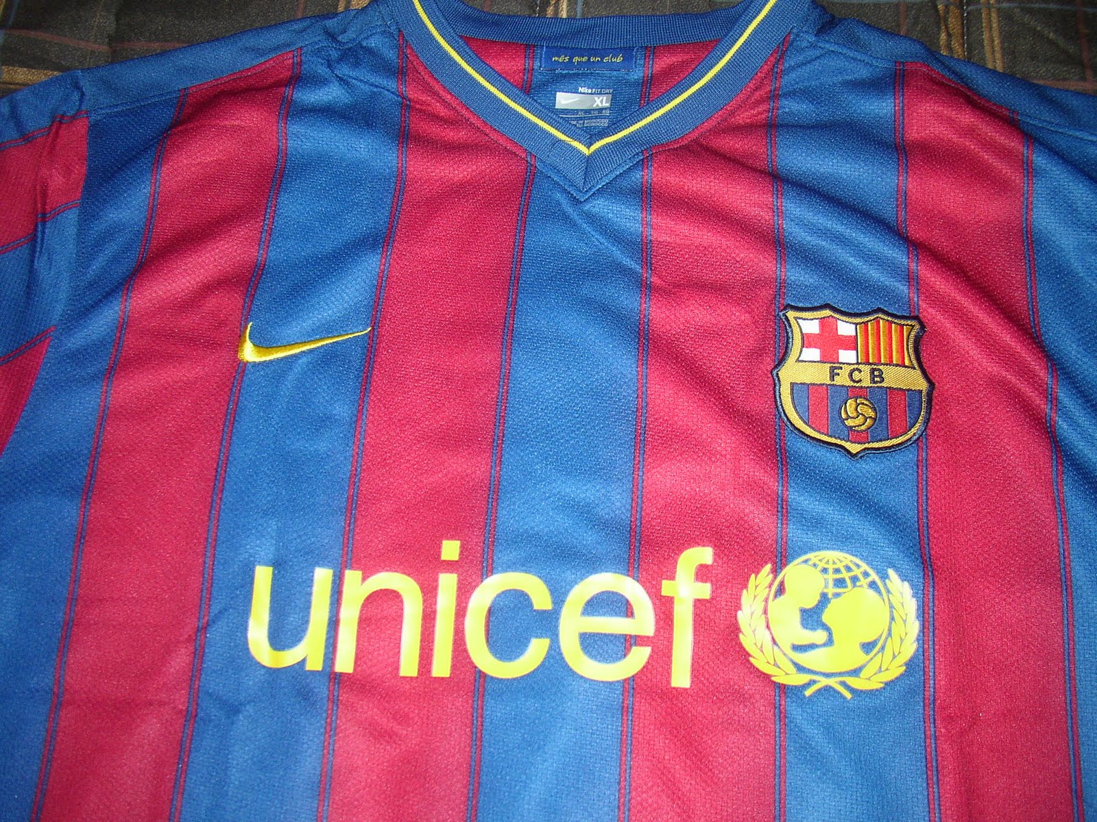 Tienda Rebel USA ®: 09-10 Barcelona Home Long Sleeves XL size