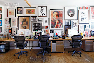 Interior Design Magazines on What A Hip Space To Have While Working The Day Job  Lovin  That Jimi