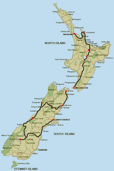 LivetsGoda: Ett magnifikt Nya Zeeland