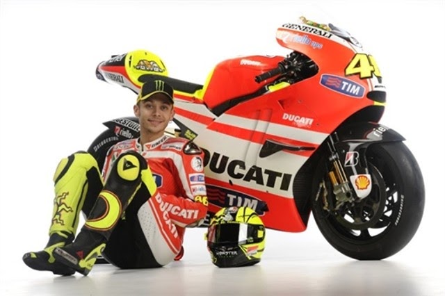 Детский электромотоцикл Ducati GP Valentino Rossi
