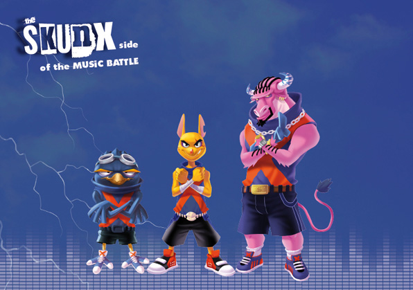 Les personnages de walibi