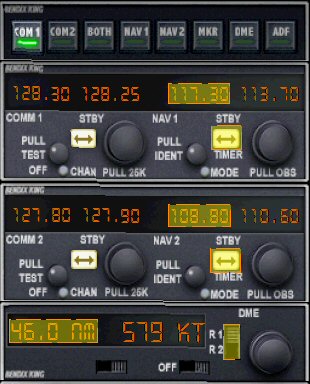 comment regler la radio dans fsx