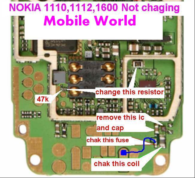 Sufi Telecom: NOKIA 1110 Not Charging Solution
