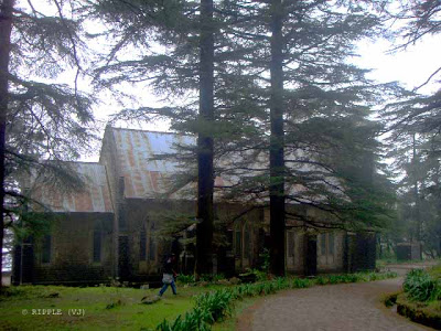 Posted by Ripple (VJ) : The Gothic stone building of the Church was constructed in 1852. The site also has a memorial of the British Viceroy Lord Elgin, and an old graveyard. The church building is also noted for its Belgian stained-glass windows donated by Lady Elgin.: Mcleoganj, Mcloedgaj, Dharmshala, Himachal Pradesh, Saint John Chruch, India, British times, ripple, Vijay Kumar Sharma, ripple4photography, Frozen Moments, photographs, Photography, ripple (VJ), VJ, Ripple (VJ) Photography, Capture Present for Future, Freeze Present for Future, ripple (VJ) Photographs , VJ Photographs, Ripple (VJ) Photography : Way back to road from opposite isde of St. John's Church @ Mcleodganj, Himachal Pradesh