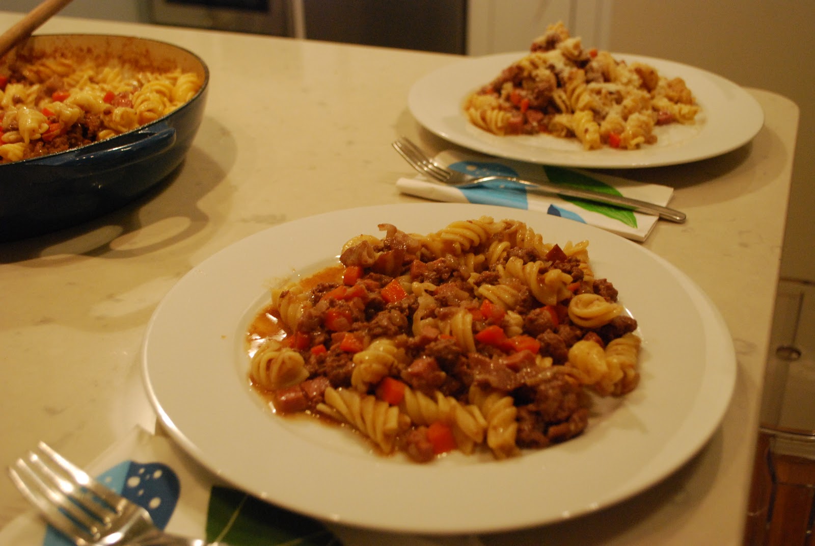 this little piglet: Butcher's Ragù with Fusilli