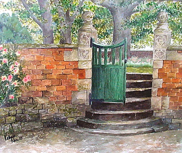 Be Dazzled Collection: Green Gate