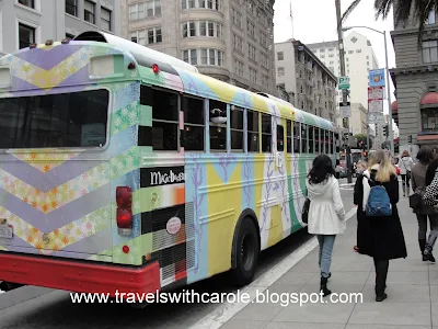 The Magic Bus tour in San Francisco