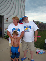 Trayjan's B-Day with Grandma & Grandpa Stout