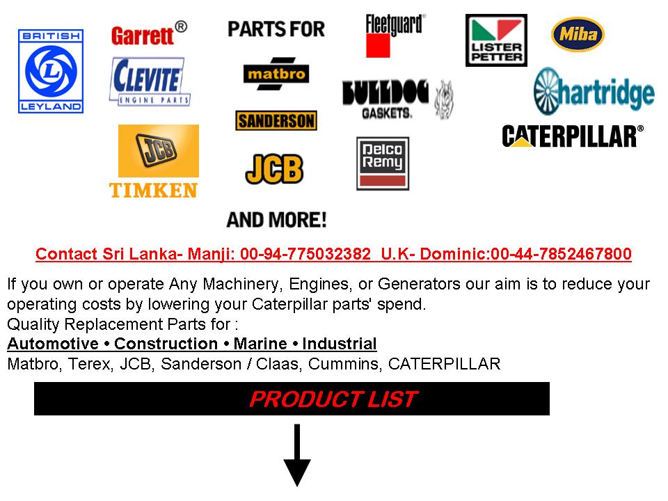 JCB-CATERPILLAR-CUMMINS-LISTER PETER-LEYLAND