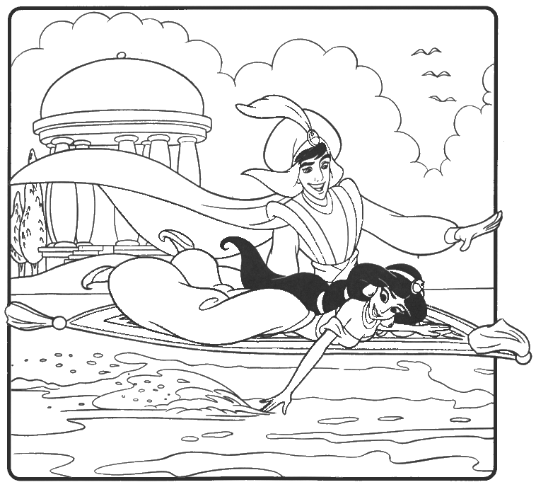 iago aladdin coloring pages - photo #39