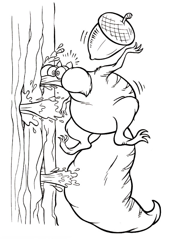 ice age 2 coloring pages - photo #30