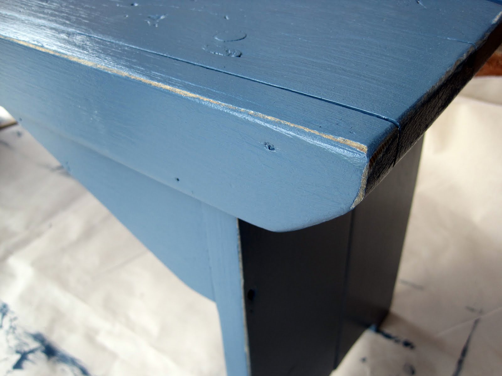 Sense and Simplicity Our Distressed Bench