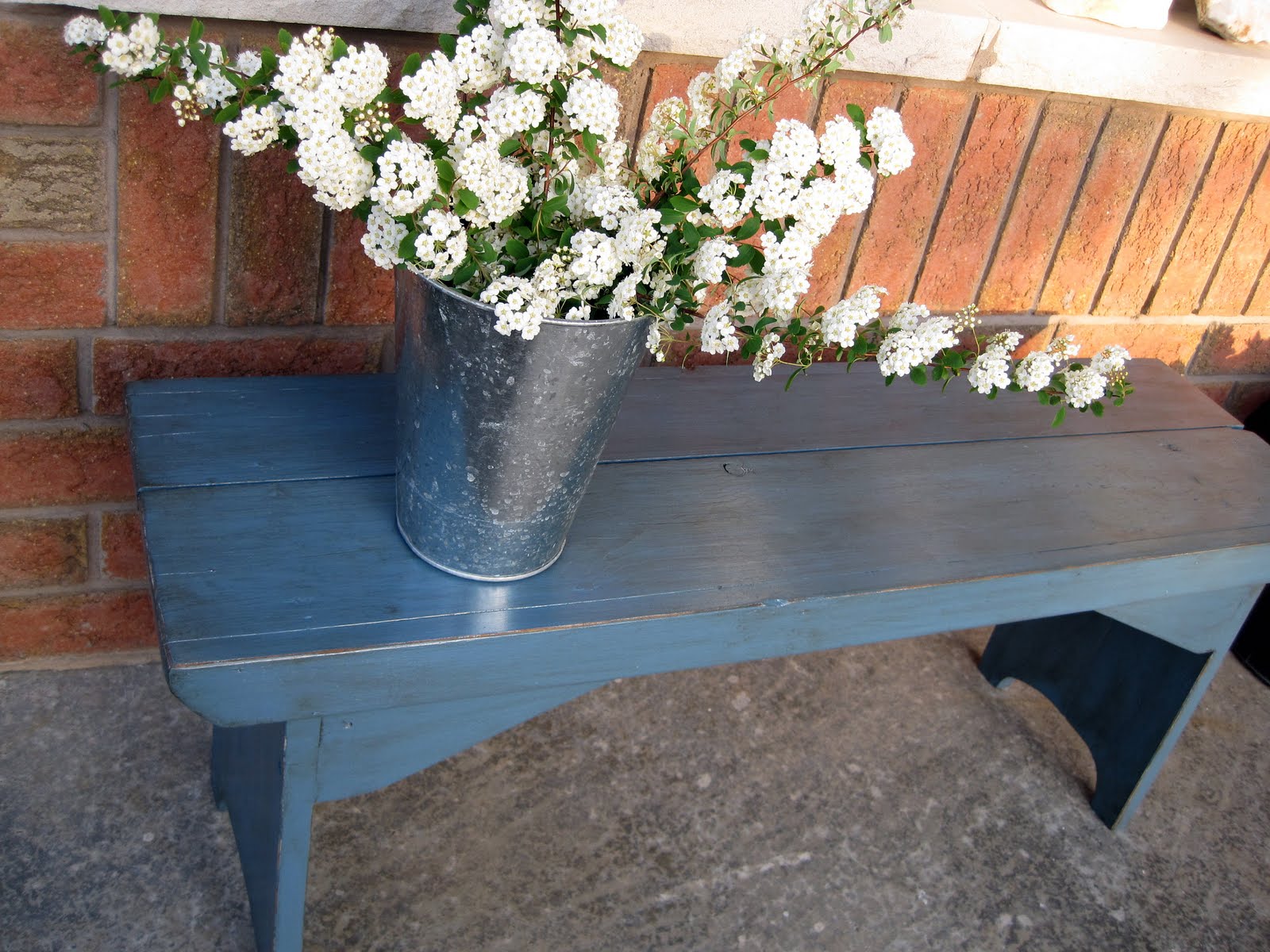 Sense and Simplicity Our Distressed Bench