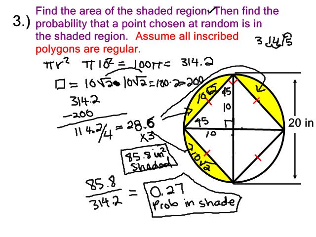 archived blogs: 11-5 Geometric Probability