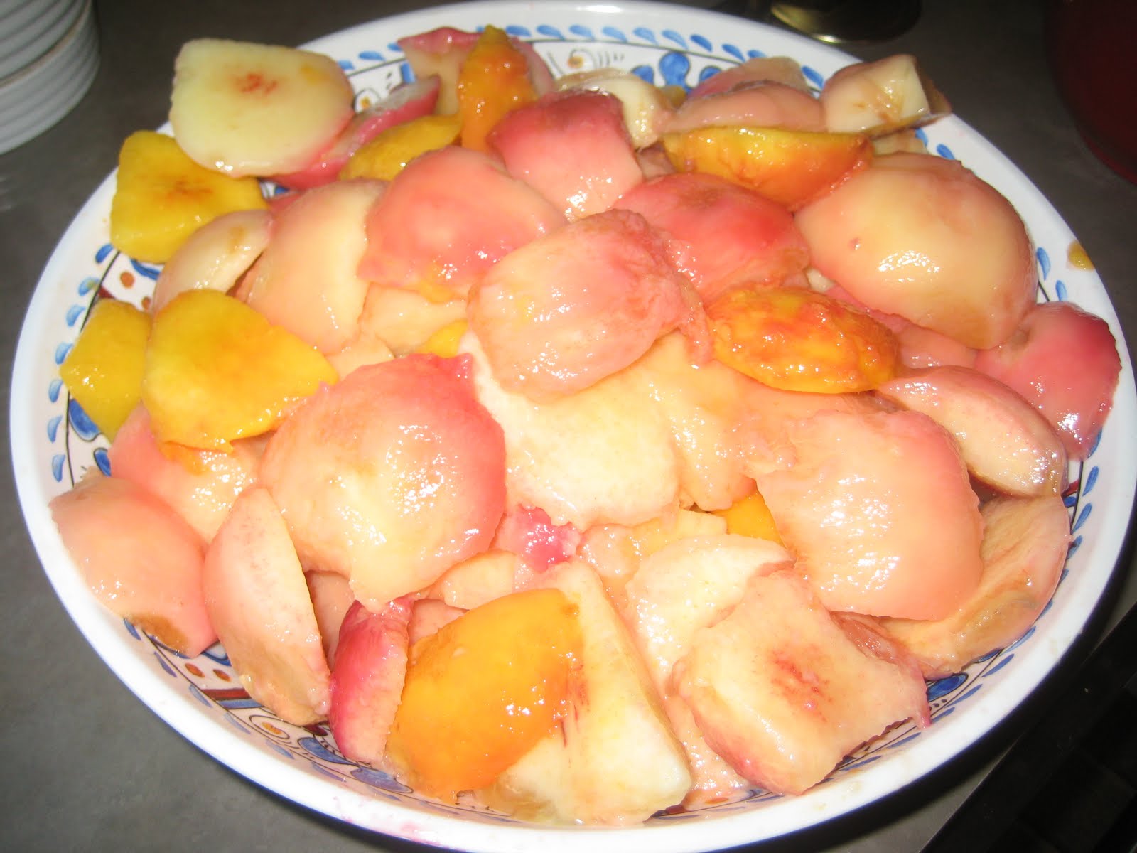 My Life as the canning wife Peaches Baby