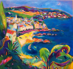 spanish paintings painting artist guich gemma calella artists spain simple hues 2008 including above