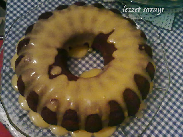 Mandalina Soslu Havuçlu Kek Lezzet sarayı