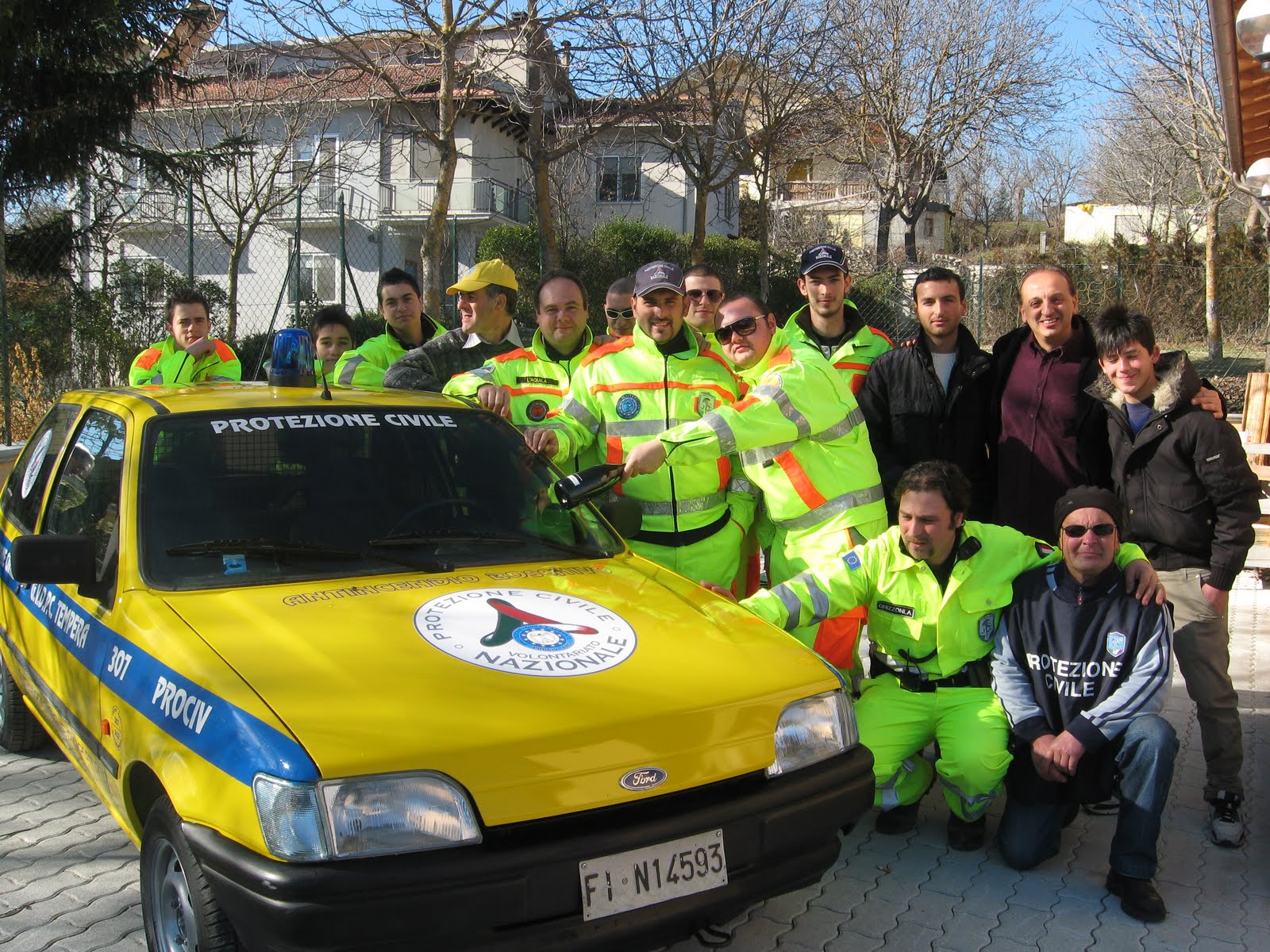 la valle del fiume Vera: Protezione civile Tempera