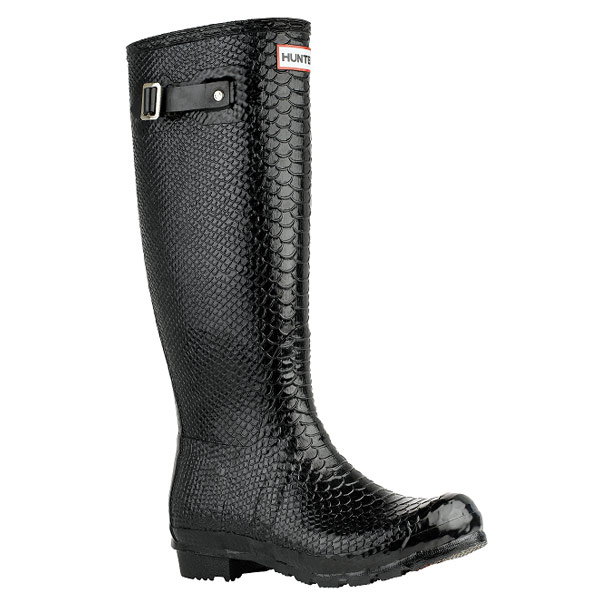 Grace My Closet: Hunter Boots- Black Boa Wellie! Available for $225 at ...