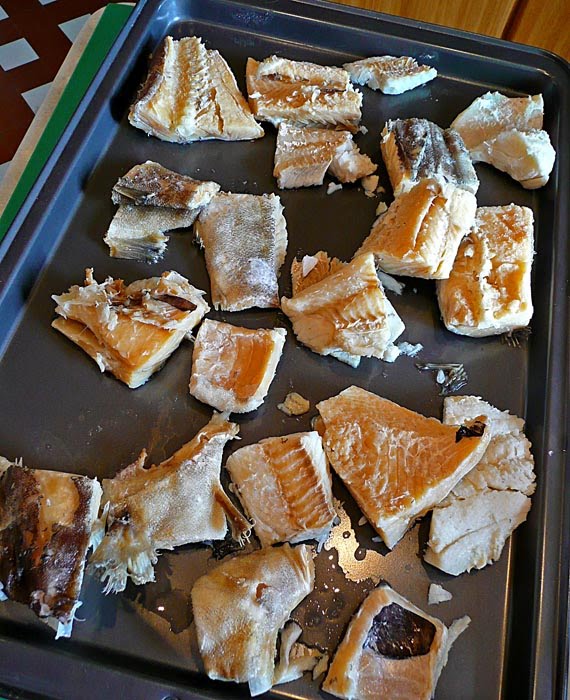 Living the life in SaintAignan Brandade de morue (salt cod and potatoes)