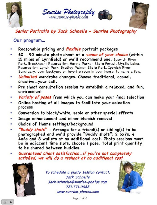 Our Senior Portrait Program