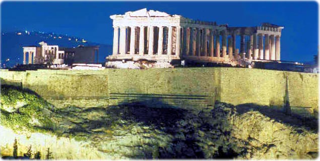 Ruínas do Partenon