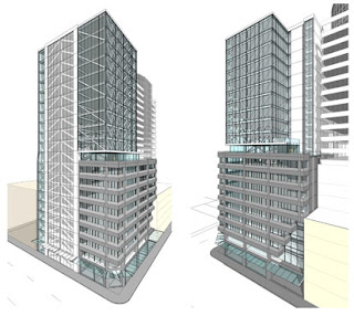 Featherston Tower - old render?