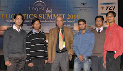 MBA/BBA 2010 New Batch attending Logistics Summit 2010 organized by CII