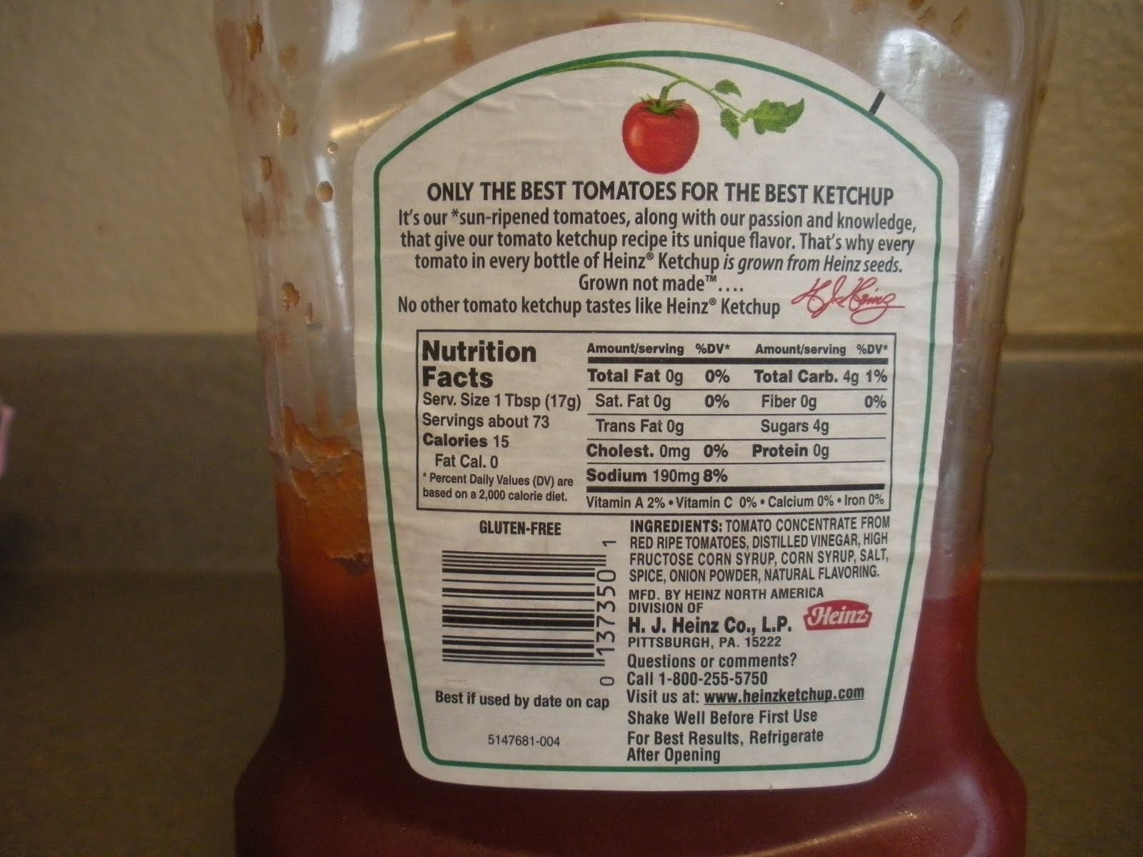 Spice and all that's Nice Review of Hunts No High Fructose Corn Syrup