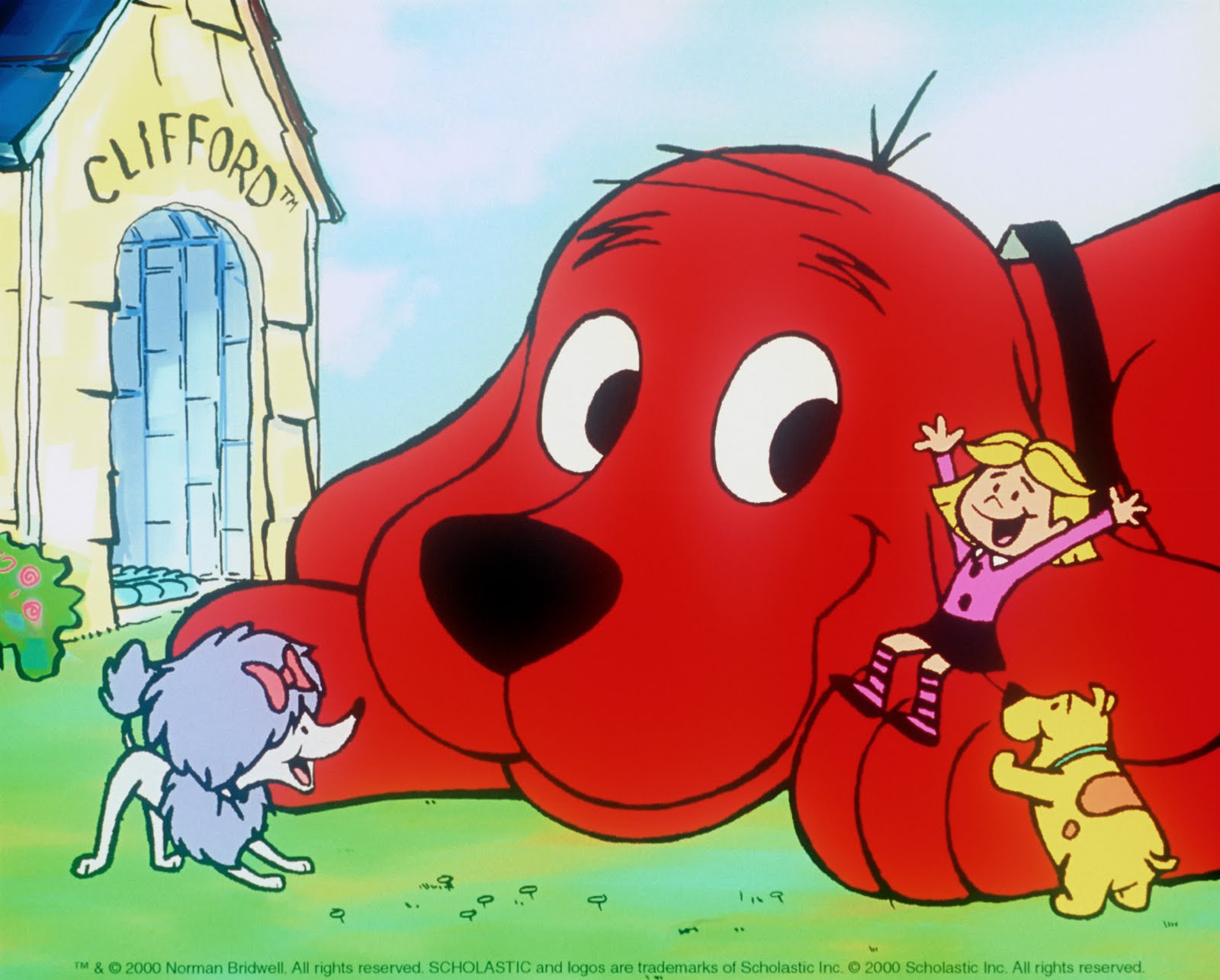 Clifford The Big Red Dog Wallpaper