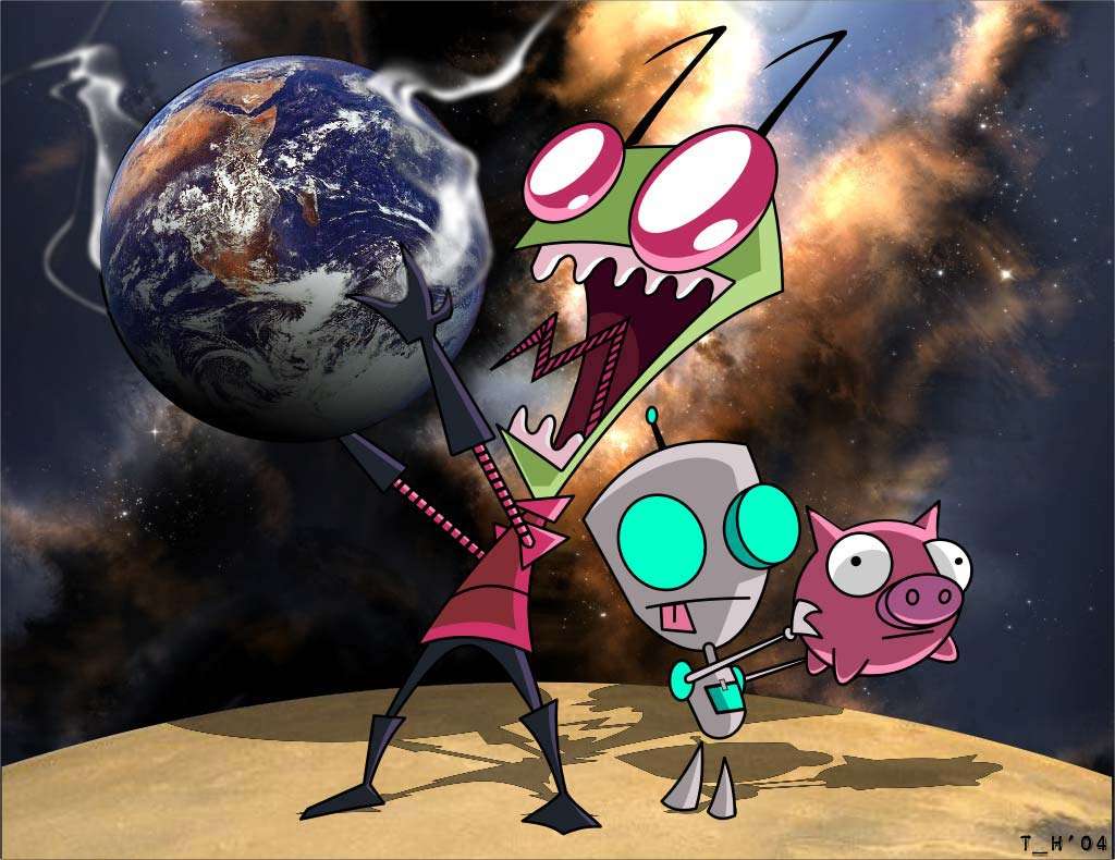 The Best Cartoon Wallpapers Invader Zim Wallpaper Collection