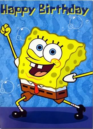 Benjamin Saga Spongebob Birthday Wallpaper