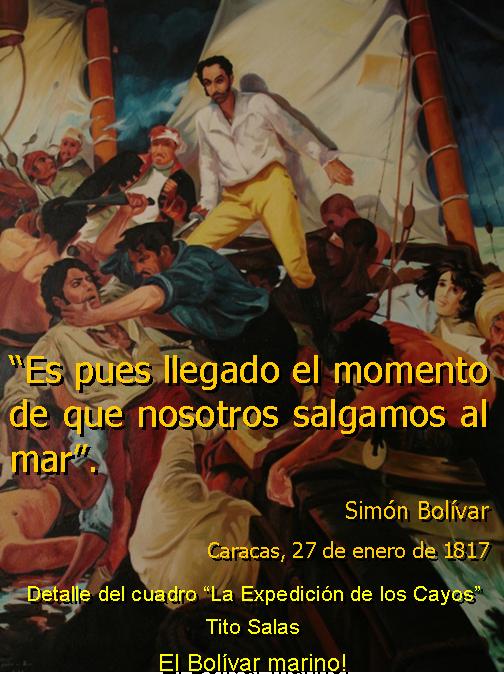 Simón Bolívar y el Mar