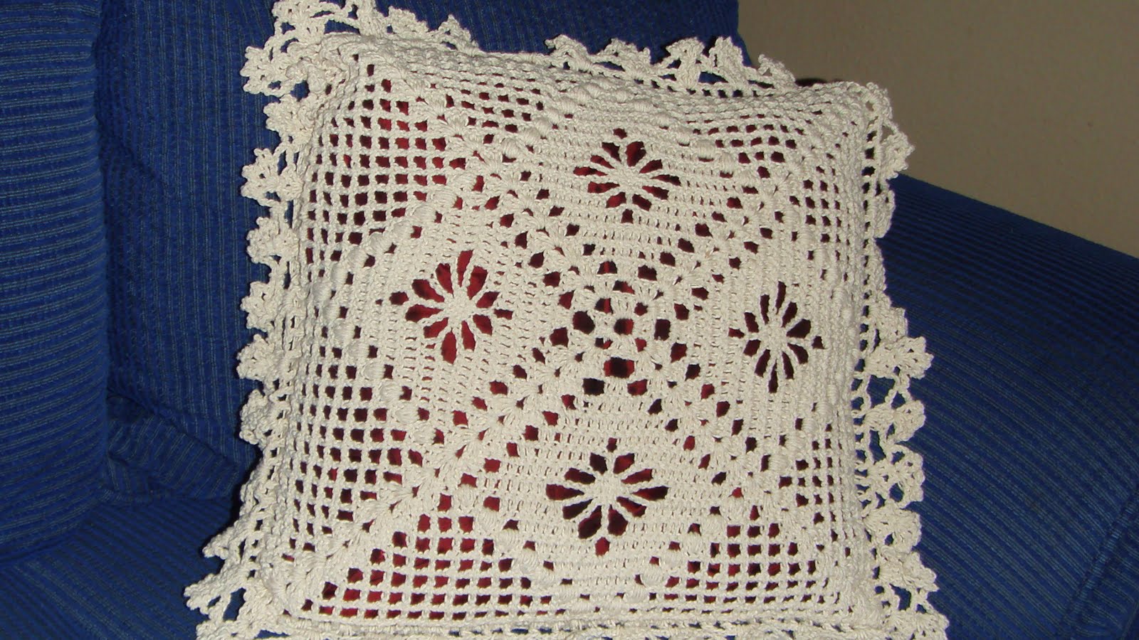 almofada de barbante