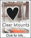Clear Mount Rubber Stamps