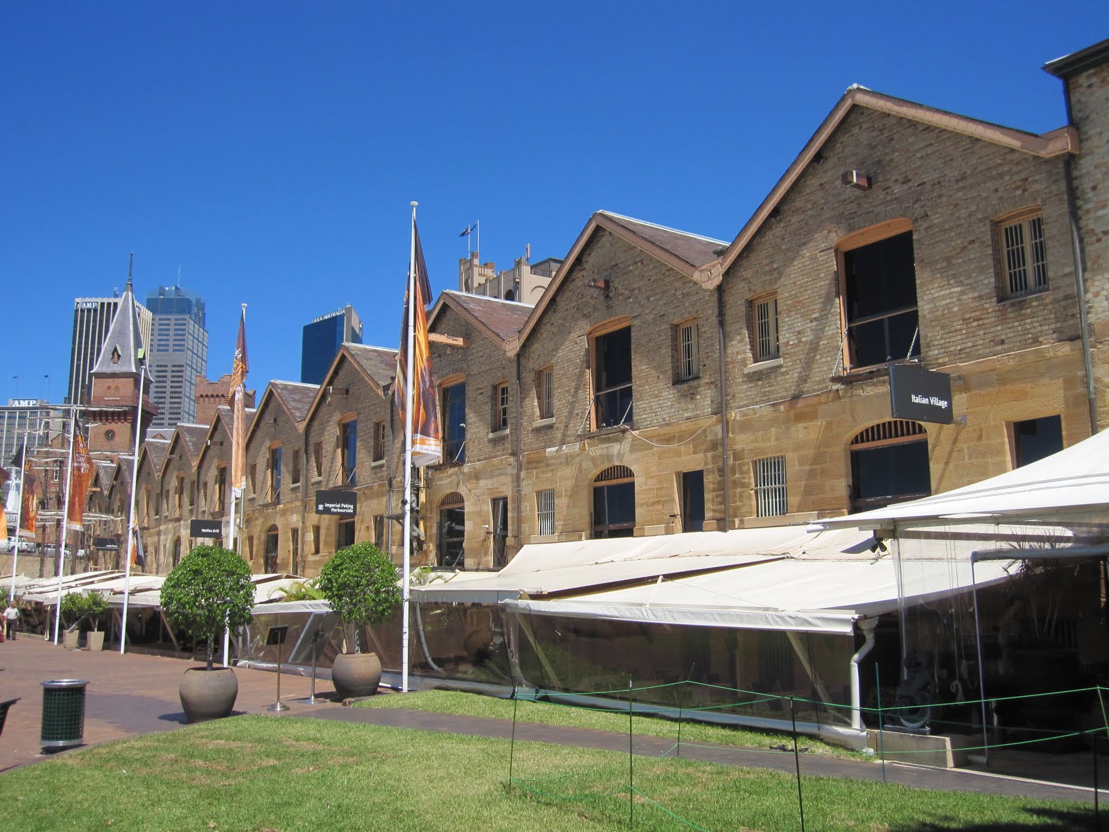 Sydney City and Suburbs The Rocks, waterfront warehouses