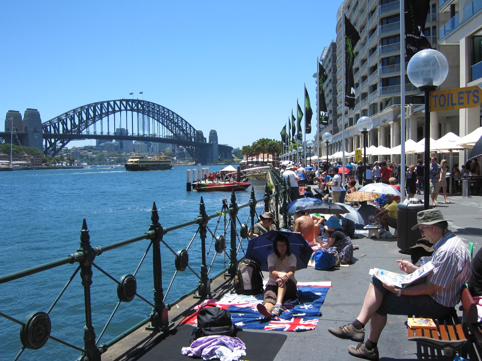 Sydney City and Suburbs Circular Quay, New Year's Eve