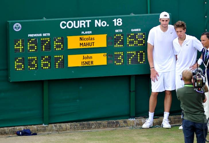 ALGO COSMICO El partido de tenis más largo de la historia ALGO COSMICO El partido de tenis más largo de la historia